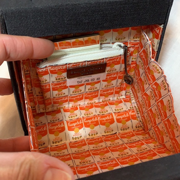 Andy Warhol Campbell’s soup mini bag by Philip Treacy - Picture 4 of 11